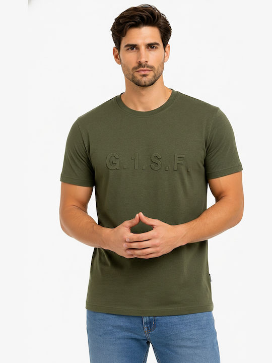 Herrenbluse Khaki