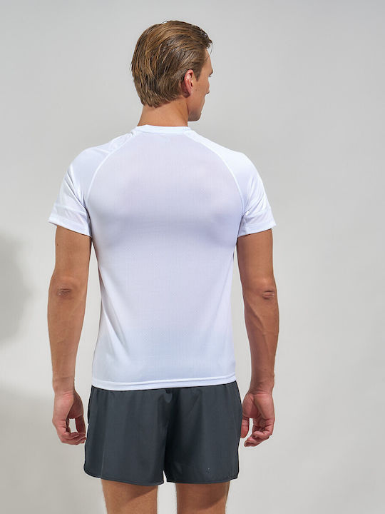 Αθλητικό T-shirt Λευκο