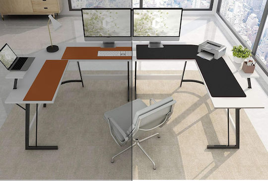 Perna De Mouse Zoresyn Formă L 140+137 X40 Cm Mare Negru