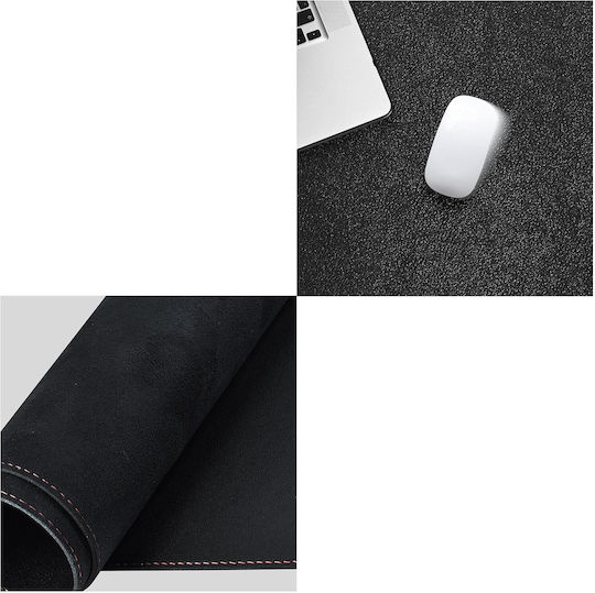 Perna De Mouse Zoresyn Formă L 140+137 X40 Cm Mare Negru