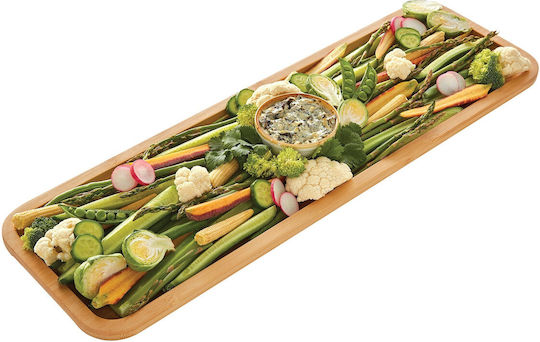 Kitchen Craft Πλατώ Σερβιρίσματος Τυριών Πλαστικό 17x56εκ.