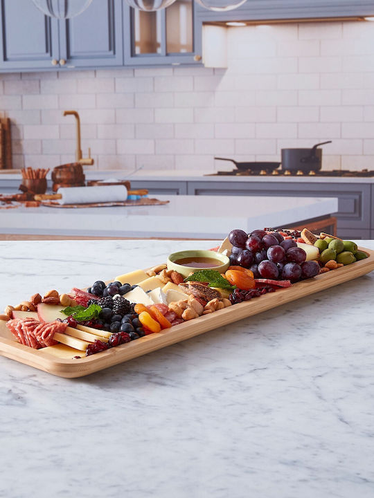 Kitchen Craft Плато За Сервиране На Сирена Пластмасово 17x56см