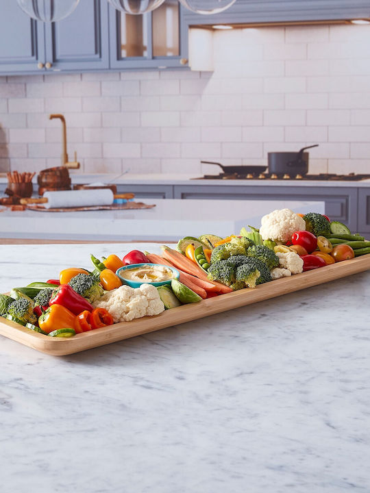 Kitchen Craft Плато За Сервиране На Сирена Пластмасово 17x56см