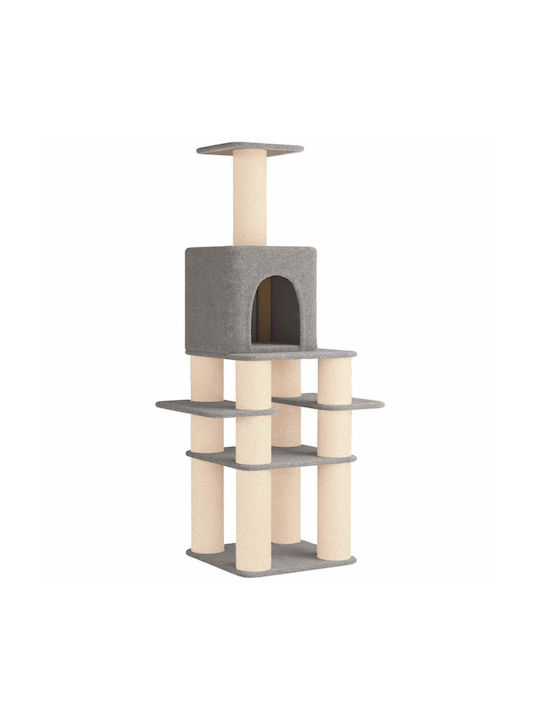 vidaXL Γατόδεντρο Γκρι 81.5x56x180εκ. vidaXL Γατόδεντρο Γκρι 81.5x56x180εκ.