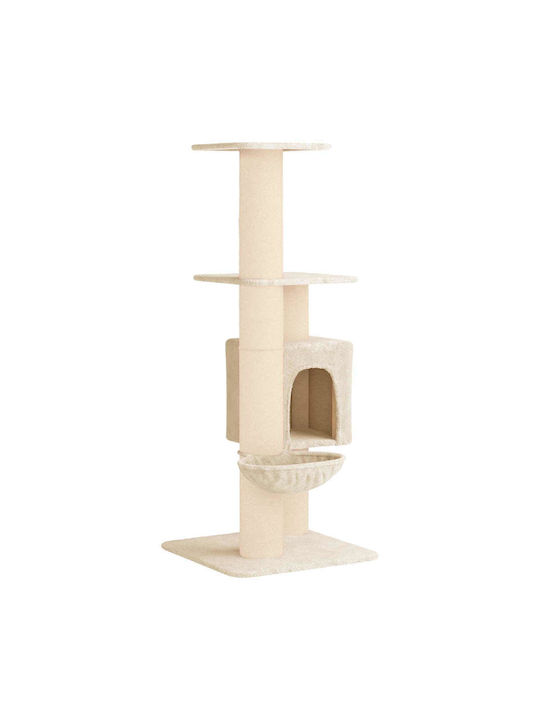 vidaXL Γατόδεντρο Μπεζ 65x71x137εκ. vidaXL Γατόδεντρο Μπεζ 65x71x137εκ.
