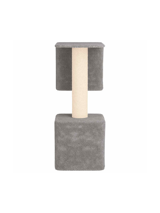 vidaXL Scratching Post Cat Tree Gray 82x43x114 cm