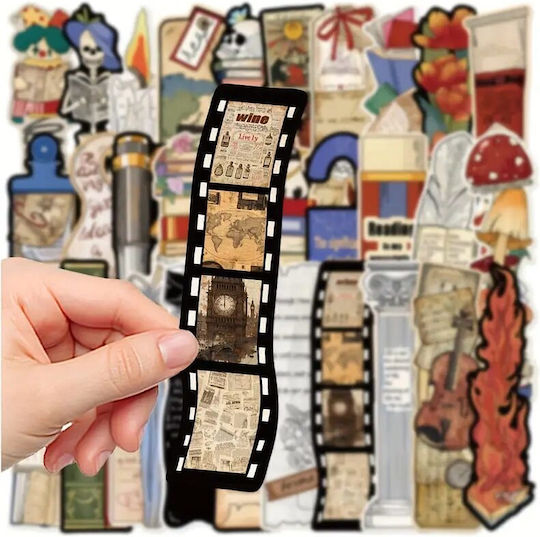 Set 30 Semne De Carte Din Carton Pentru Pasionați De Lectură Stil Vintage Multicolor Bej 15 X 4 Cm