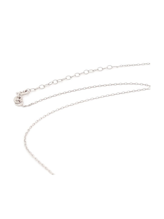 Silver Union Silber Halskette Blau