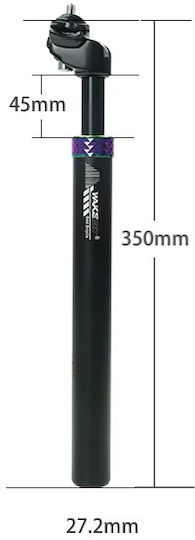 Wake Bicycle Seatpost With Suspension 27.2mm