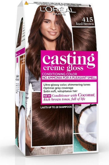L'Oreal Paris Casting Creme Gloss Hair Dye No Ammonia 415