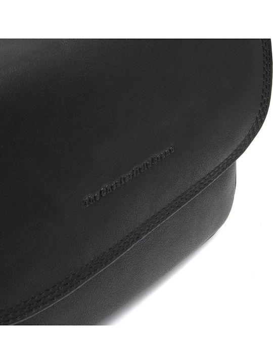 Leather Women's Crossbody Shoulder Handbag Black