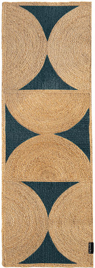 Guy Laroche Mirage Runner Rug Summer Jute Marine 70x200cm