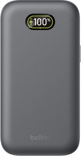Belkin UltraCharge Pro Power Bank 27000mAh 240W με Θύρα USB-A και Θύρα USB-C Μαύρο