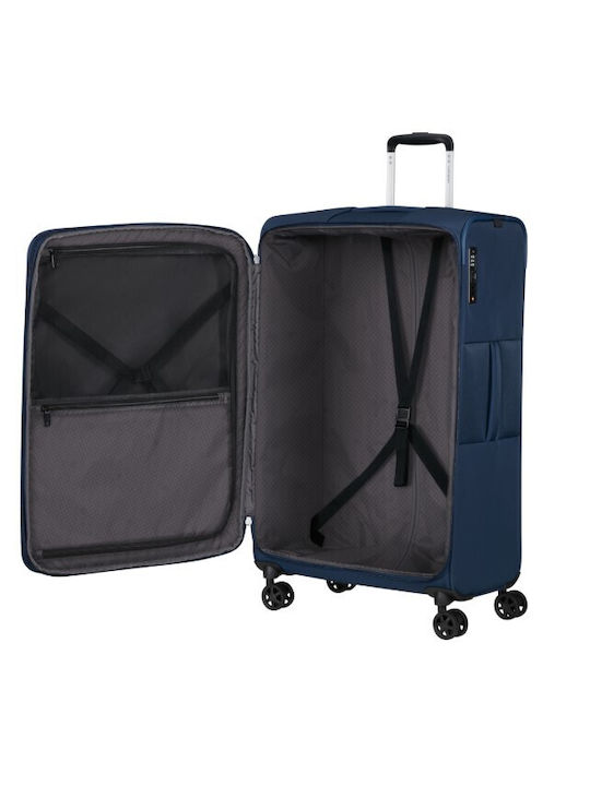Samsonite Gotwist Large Travel Suitcase Blue Height 78cm