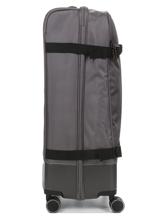 American Tourister Urban Track Large Travel Suitcase Gray Height 79cm