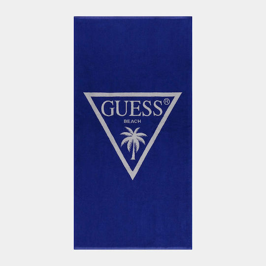 Guess Guess Πετσέτα Θαλάσσης Blau 140x70cm