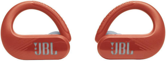 JBL Endurance Peak 3 In-ear Bluetooth Handsfree Căști cu Rezistență la Transpirație și Husă de Încărcare Portocalie