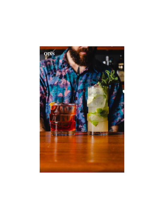 ONIS Whiskey Water Cocktail Drinking Glass 355ml