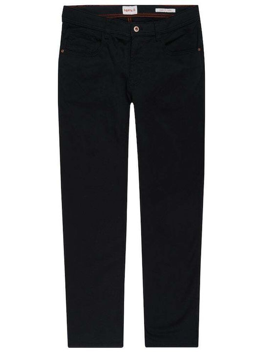 Παντελόνι Ελαστικό σε Slim Εφαρμογή Μαύρο