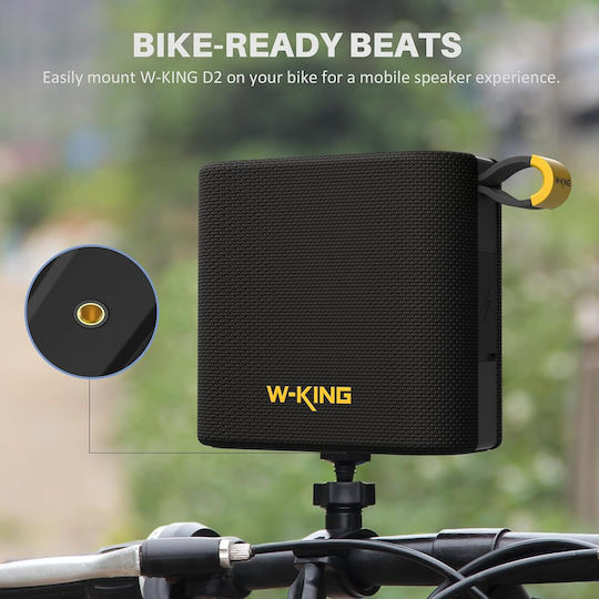 W-King D2 Водоустойчива Bluetooth Колонка 7W Черна