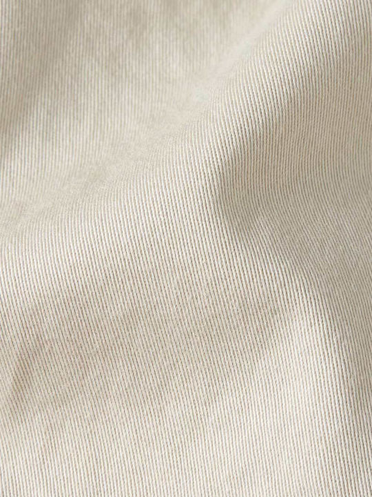 Rovic Zip 3D Мъжки Карго Панталон Еластичен Regular Fit Whitebait