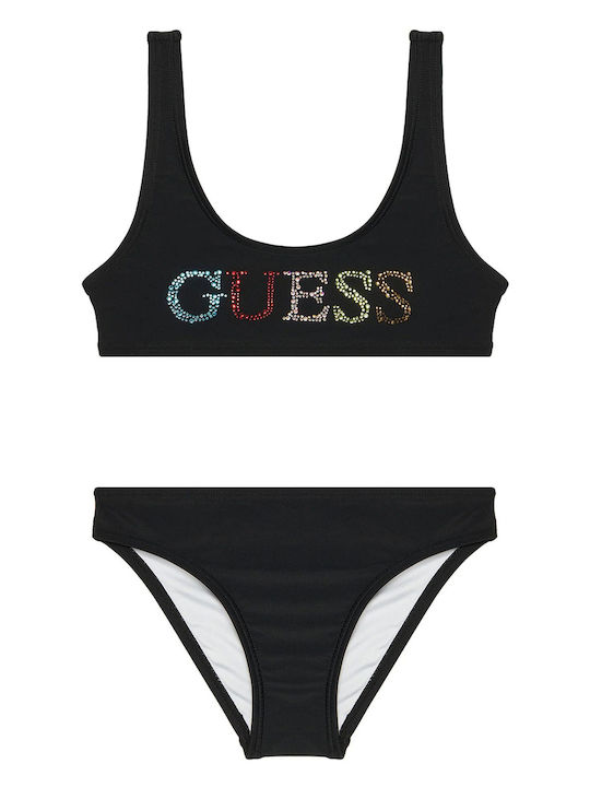 Guess Παιδικό Μαγιό Μπικίνι Jetblack