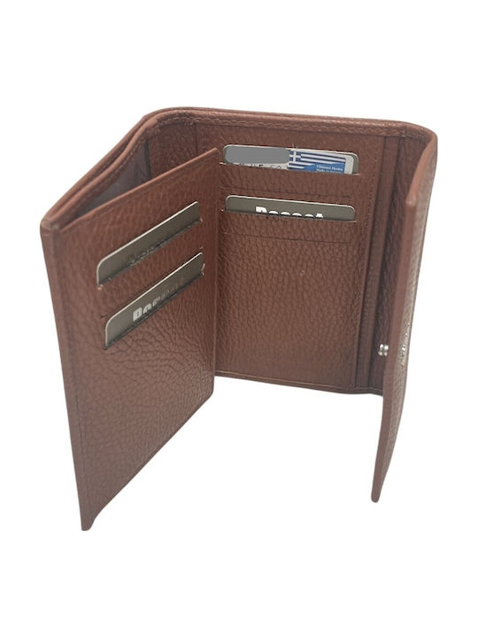 Leder Damenbrieftasche Braun