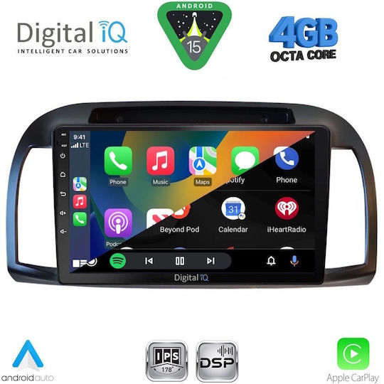 Digital IQ Ηχοσύστημα Αυτοκινήτου για Nissan Micra 2002-2010 (Bluetooth/USB/WiFi/GPS/Apple-Carplay/Android-Auto) με Οθόνη Αφής 9"