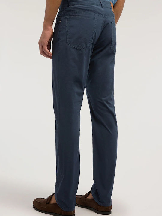 Trussardi Pantaloni De Blugi Pentru Bărbați Elastici Slim Fit Albastru Închis Trussardi Pantaloni De Blugi Pentru Bărbați Elastici Slim Fit Albastru Închis
