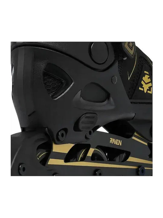 Raven Pulse PRO Role În Linie Reglabile Aurii Pentru Adulți