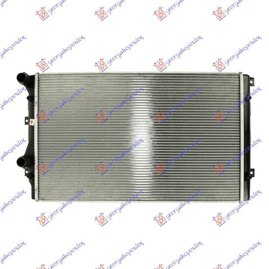 Car Radiator 1.2-1.4-1.6-1.8 Tsi Petrol 1.9 Tdi Diesel 650x410 Marelli Suitable For Vw Golf V 2004-2008 1k1 1k0121253aa 1 Pc