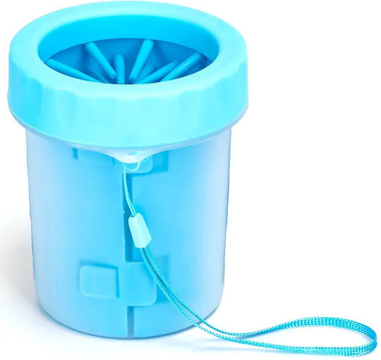 Nobleza Paw Washer Cup Dog Paw Cleaning Cup Blue D9.5 X H11cm