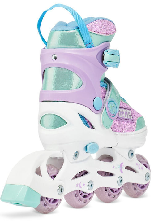 Raven Etta Inline Αυξομειούμενα Rollers Μωβ Παιδικά