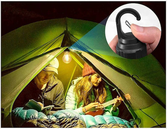 Verk Group Λάμπα Led Επαναφορτιζόμενη για Camping Αδιάβροχη με Powerbank