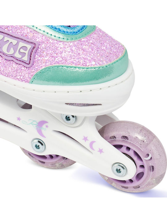 Raven Etta Inline Αυξομειούμενα Rollers Μωβ Παιδικά