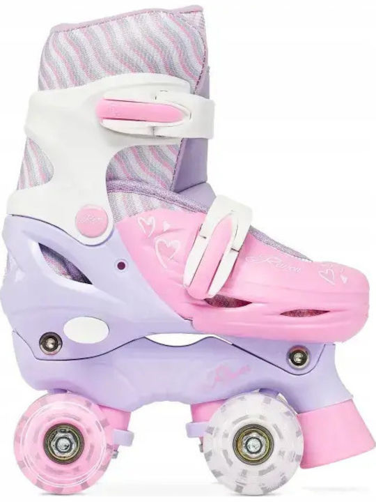 Raven Loret Inline Αυξομειούμενα Rollers Μωβ Παιδικά