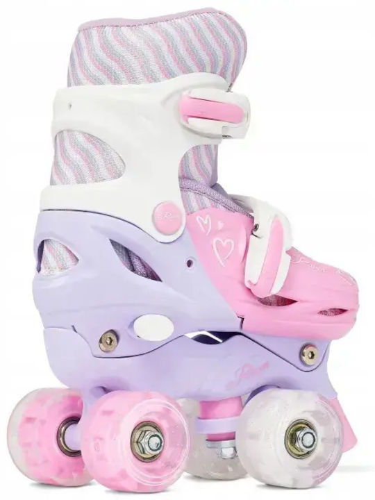 Raven Loret Inline Adjustable Purple Kids Rollers