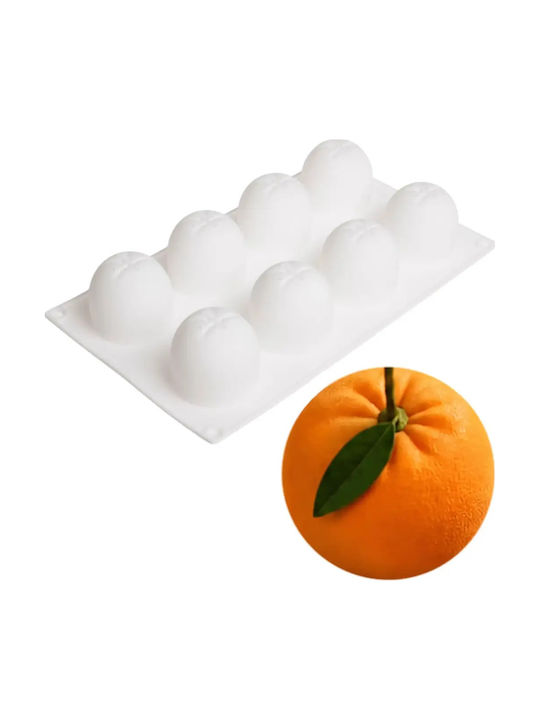 Φόρμες Σιλικόνης 3d Viral Γλυκά Φρούτων Entremet & Μους Λεμόνι 15 Θέσεων