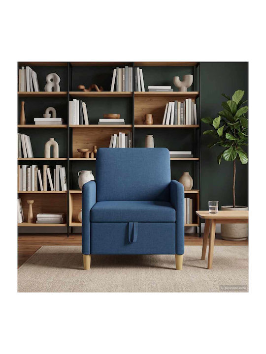 Blue Armchair 72x78x87cm