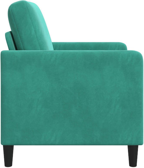 Turquoise Armchair 72x78x87cm