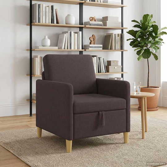 Brown Armchair 72x78x87cm