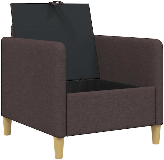 Brown Armchair 72x78x87cm