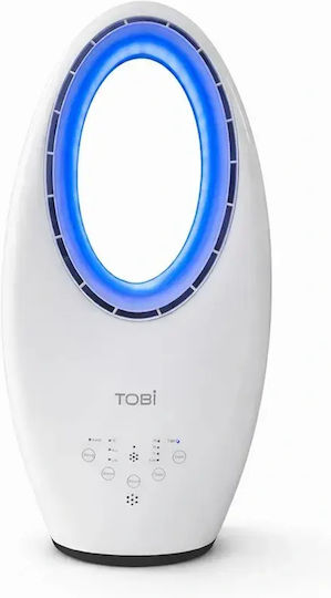 Verk Group Tobi Вентилатор Без Перки 60W с Дистанционно Бял
