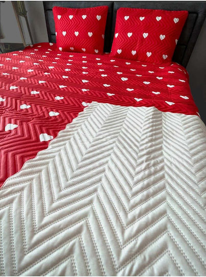 SteweHome Σετ Υπέρδιπλη 240x260cm Κόκκινο