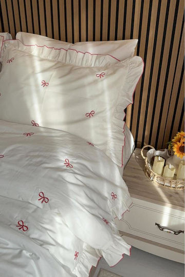 SteweHome Σετ Διπλή 200x220cm Κόκκινο