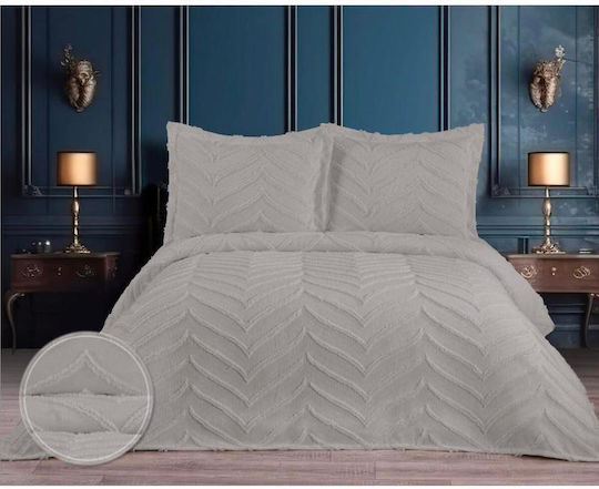 SteweHome Σετ King Size 260x260cm Γκρι