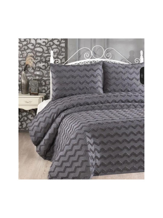 SteweHome Duvet Cover Set 250x260cm Double With 2 Pillowcases Scandinavian