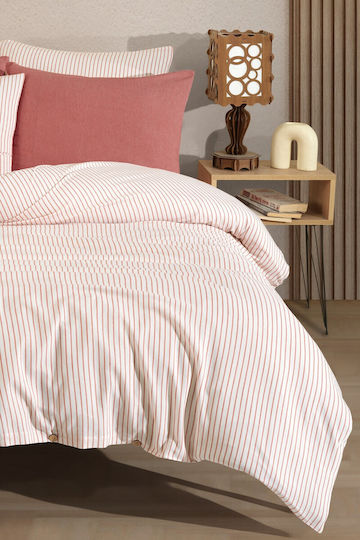 SteweHome Bettbezüge Set Einheiten 160x220cm Gestreift