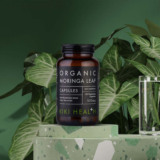 Kiki Health Moringa Leaf Organic 500 Mg [120 Κάψουλες]