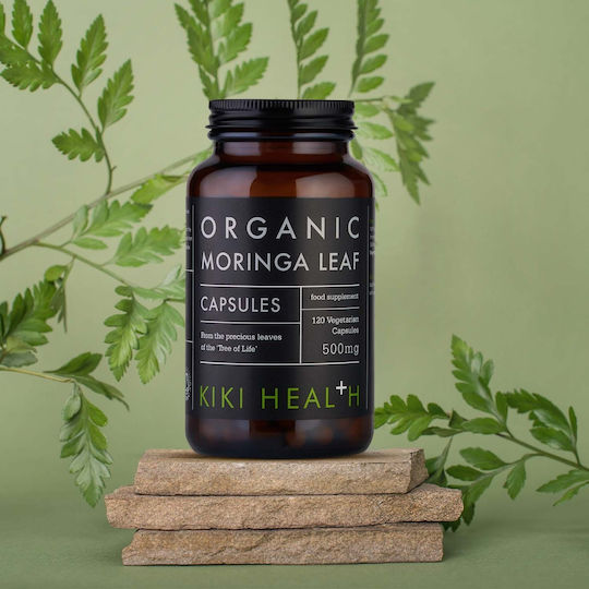 Kiki Health Moringa Leaf Organic 500 Mg [120 Κάψουλες]